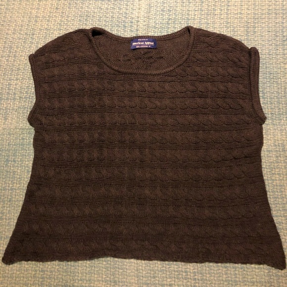 American Apparel Cable Knit Sweater - Picture 2 of 2